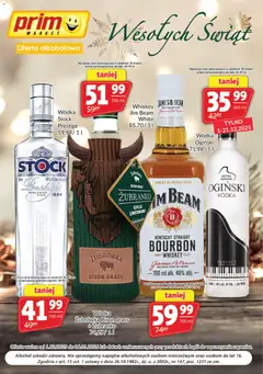 Pogląd gazetki "Oferta alkoholowa" ze sklepu Prim Market ważnej od 01.12.2025