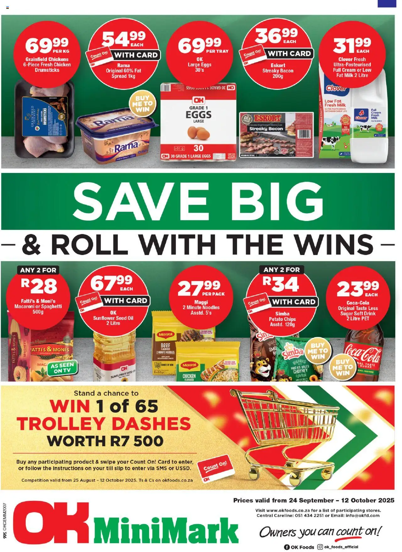 OK Foods Northern Cape - OK MiniMark from 24/09 - 12/10/2025 > Promotions