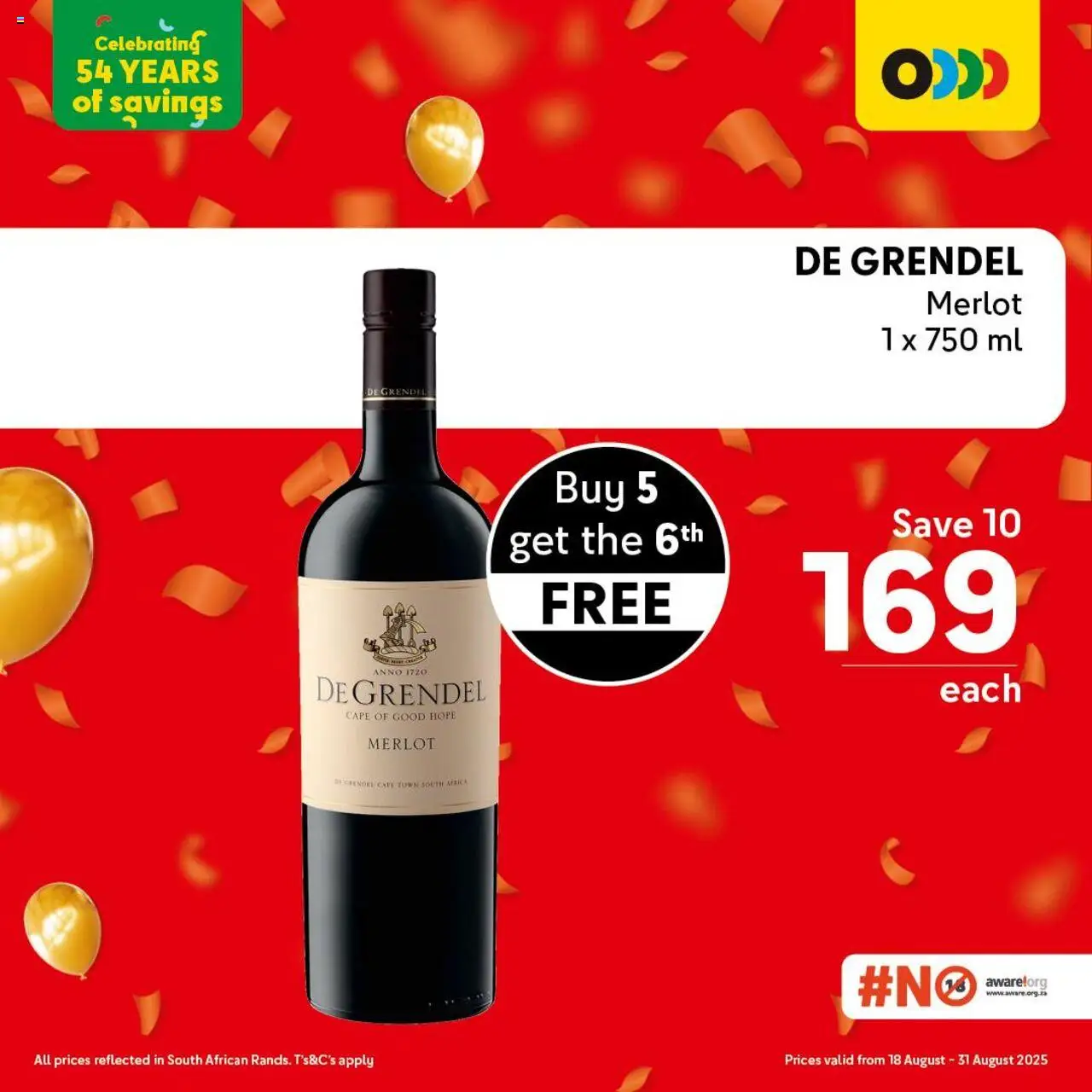 Makro Birthday Deals Wine Extra from 18/08 - 31/08/2025 > Promotions