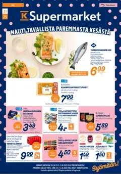 Kaupan K-Supermarket Tarjoukset esikatselu, voimassa 31/07/2025