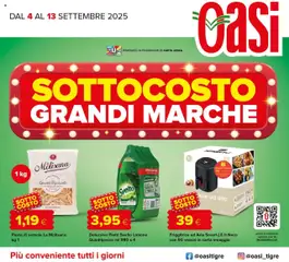 Anteprima dell'opuscolo Attuale volantino dal negozio Oasi valido da 04/09/2025