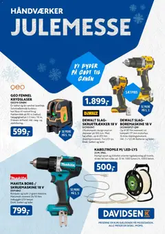 Eksempel på tilbudsavis Julemesse Nord fra butik Davidsen gyldig fra 14/11/2025