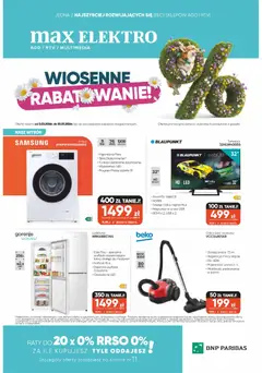 Pogląd gazetki "Max elektro gazetka" ze sklepu Max elektro ważnej od 02.03.2026