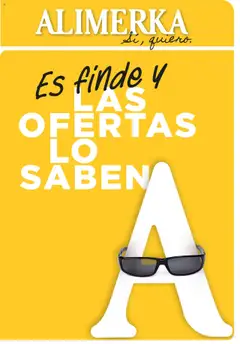 Vista previa del folleto de la tienda Alimerka válido desde el 17/07/2025 