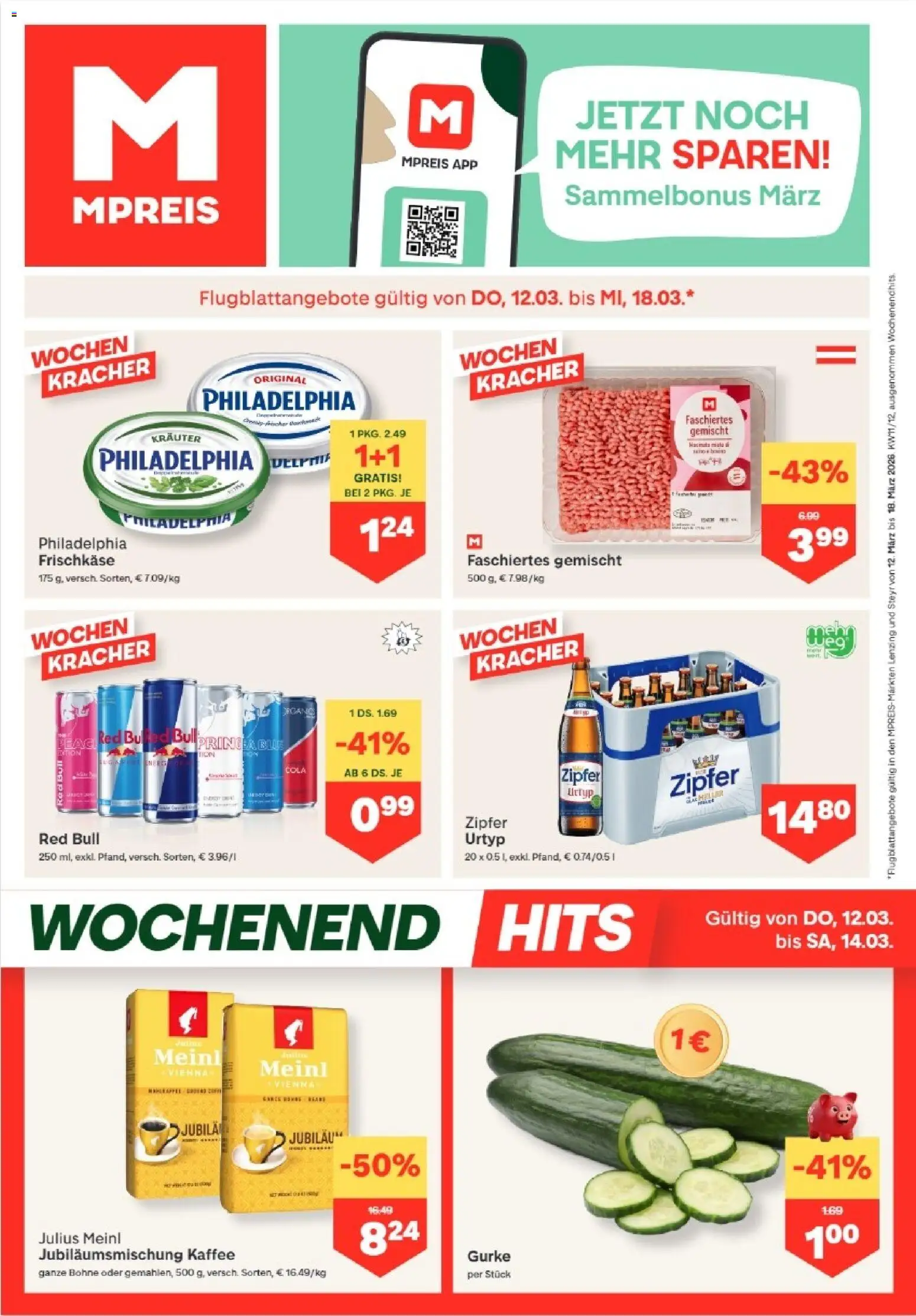 Vorschau der Angebote: MPREIS MPREIS Lenzing gültig ab 12.03.2026