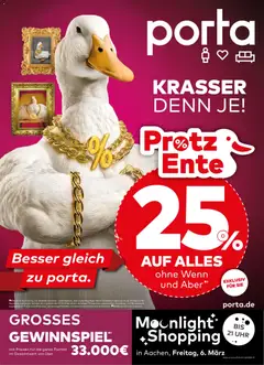 Vorschau von dem Prospekt des Geschäftes Porta!, gültig ab dem 01.03.2026