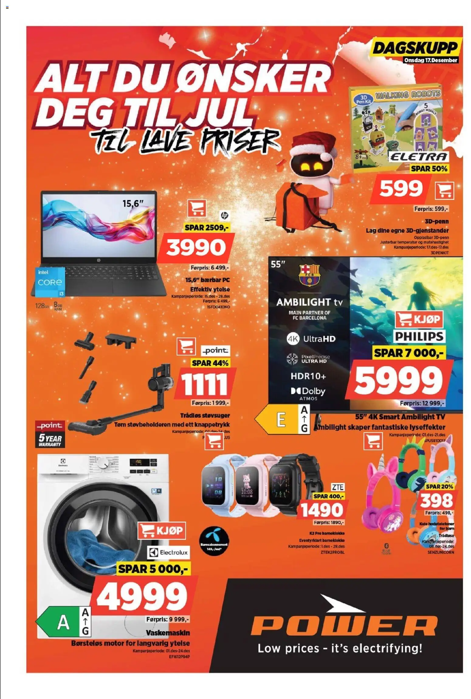 Forhåndsvis Kundeavis fra butikk Power gyldig fra 15/12/2025