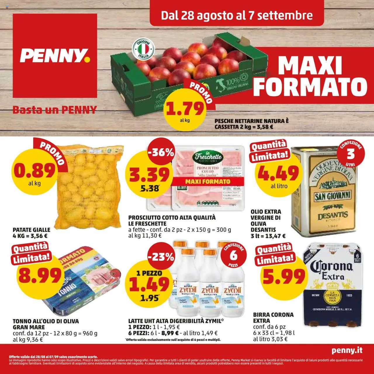 Volantino PENNY valido da 28/08/2025 numero di pagina 1
