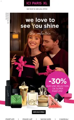 Voorbeeld van Publicité van winkel ICI Paris XL geldig vanaf 02/02/2026