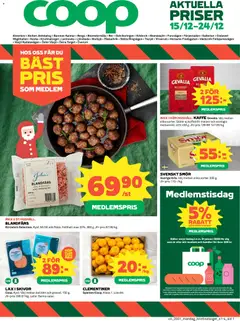 Förhandsgranska reklamblad Alsterbro från butik Coop gäller från 15/12/2025