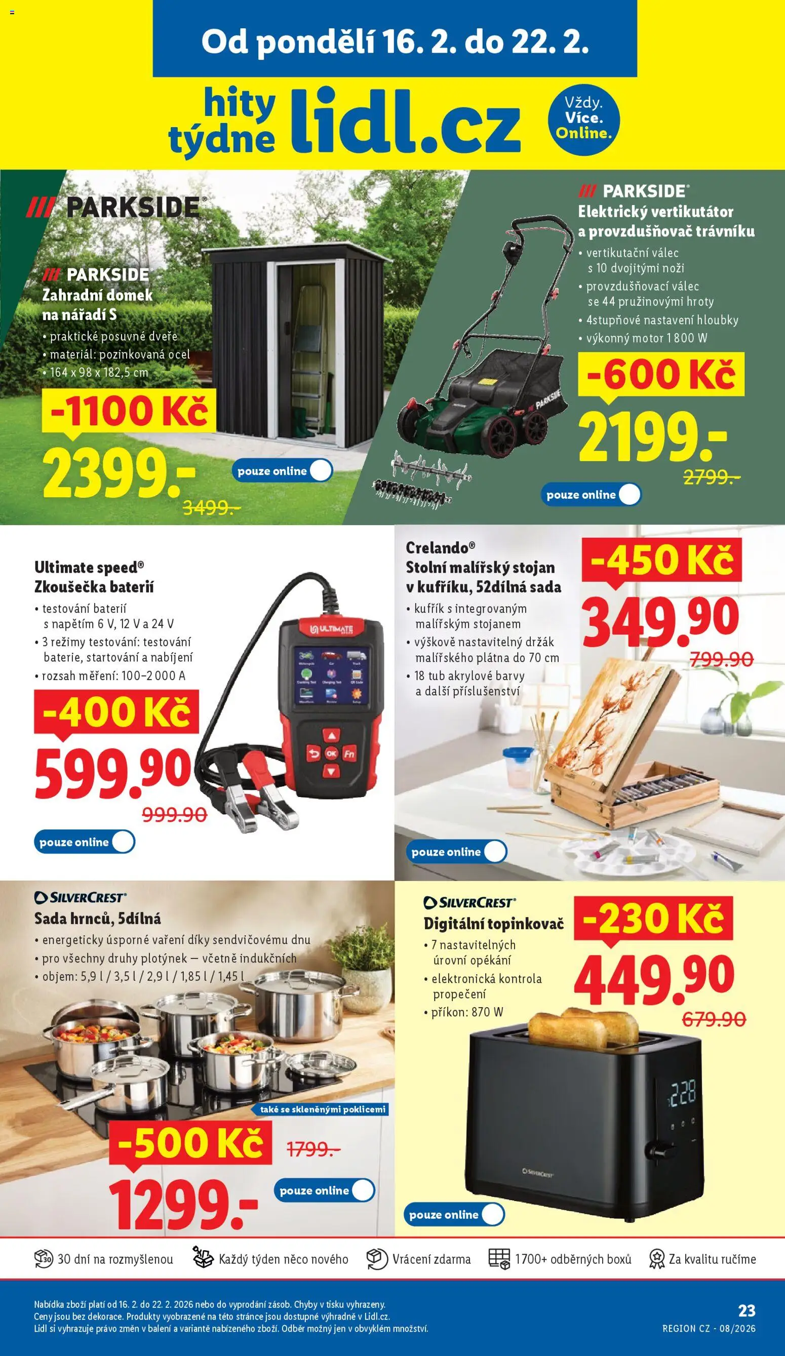 Náhled nabídky: Lidl Leták - Hity týdne platný od 16.02.2026