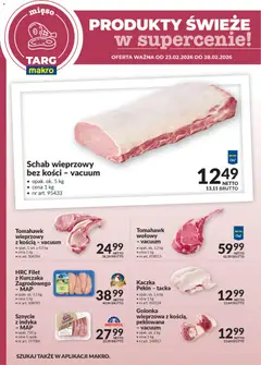 Pogląd gazetki "Produkty świeże w supercenie" ze sklepu Makro ważnej od 23.02.2026
