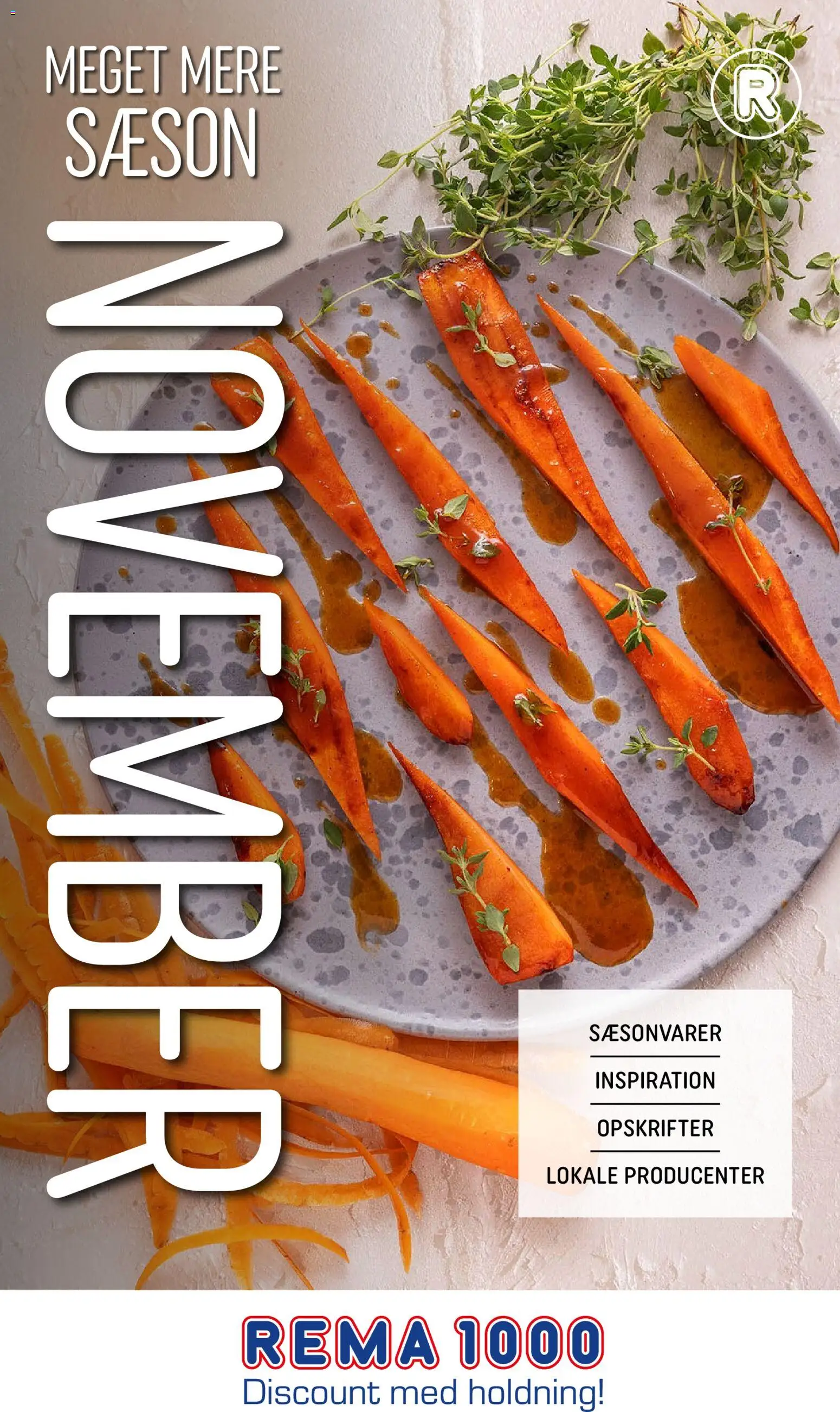 Eksempel på tilbudsavis Meget mere sæson - november fra butik Rema 1000 gyldig fra 01/11/2025