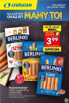 Pogląd gazetki "Gazetka" ze sklepu Lewiatan ważnej od 23.10.2025