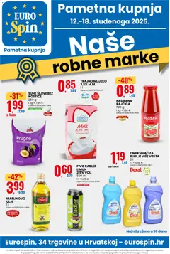 Pregled letka Katalog trgovine Eurospin vrijedi od 12.11.2025