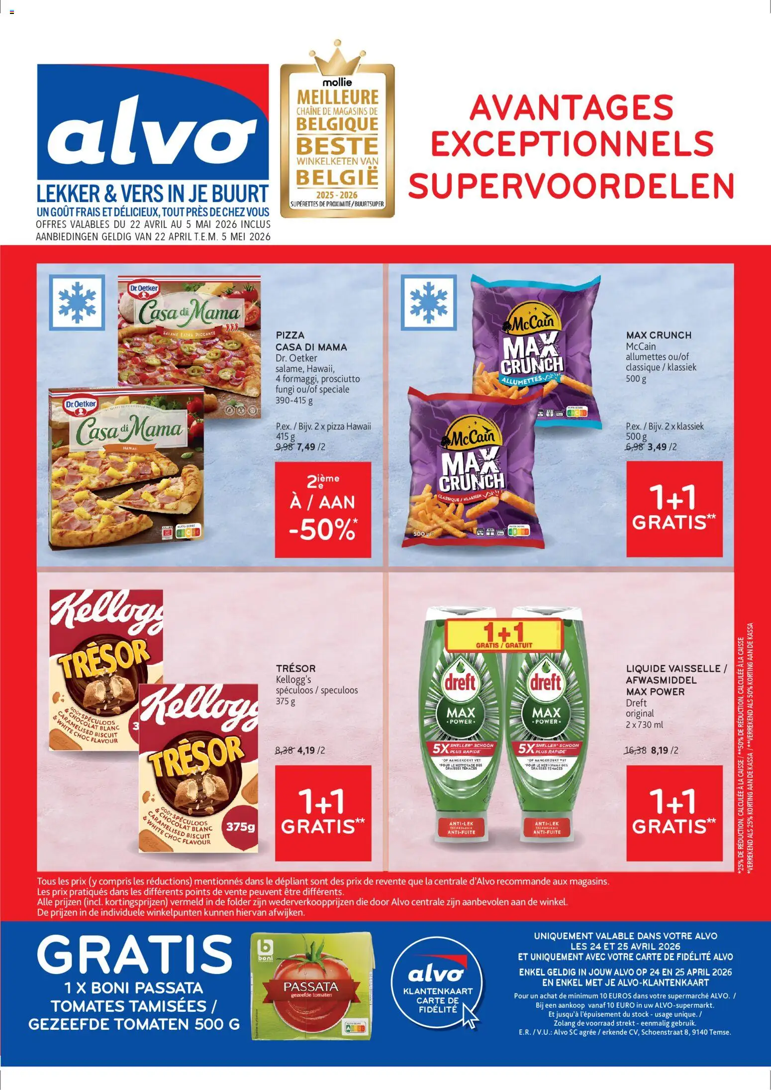 Voorbeeld van Alvo Publicité van winkel Alvo geldig vanaf 22/04/2026