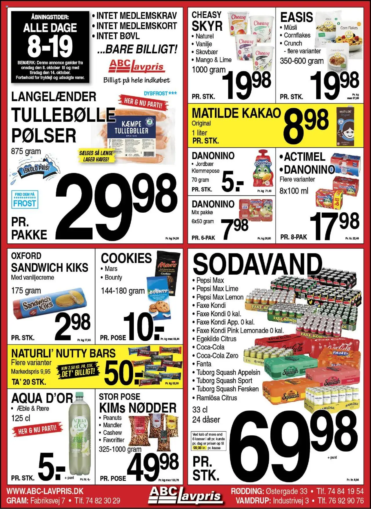 Abc Lavpris tilbudsavis gyldig fra 08/10/2025 - side 1