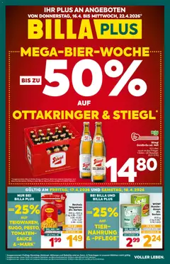 Vorschau der Angebote: Billa Plus Billa Plus Flugblatt gültig ab 16.04.2026