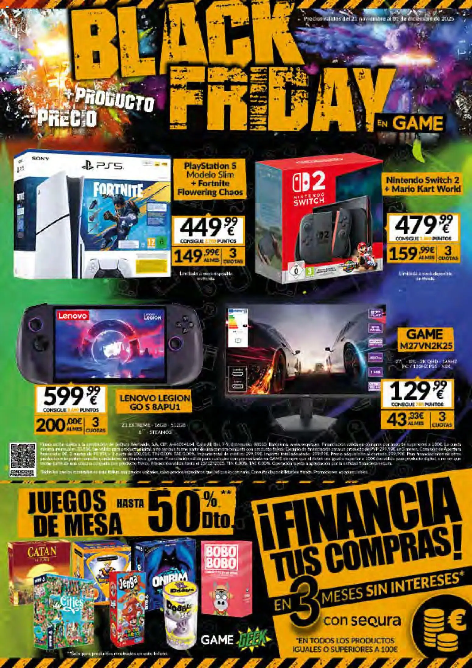 Vista previa del folleto de la tienda Game válido desde el 21/11/2025 