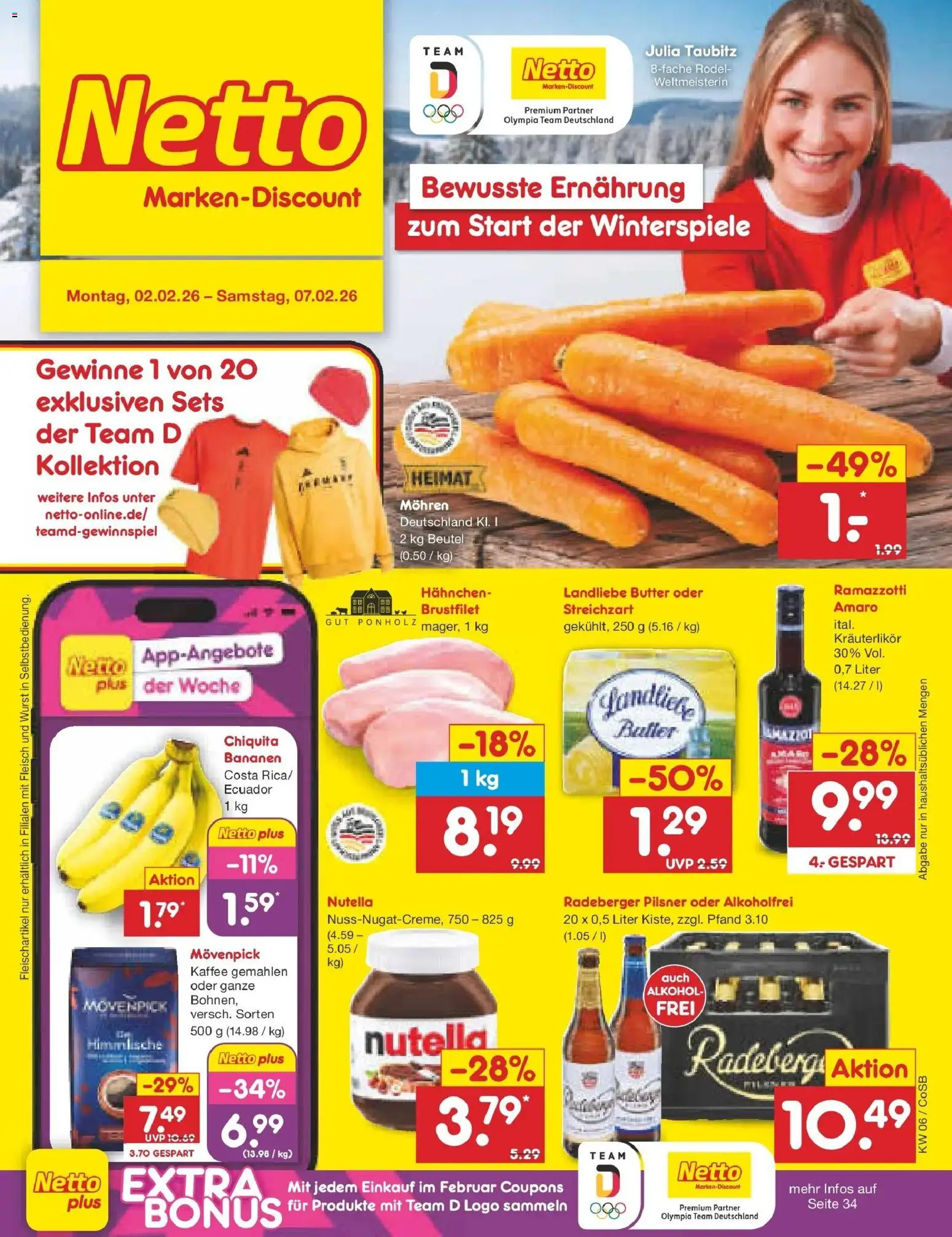 Vorschau von dem Prospekt des Geschäftes Netto Marken-Discount, gültig ab dem 01.02.2026