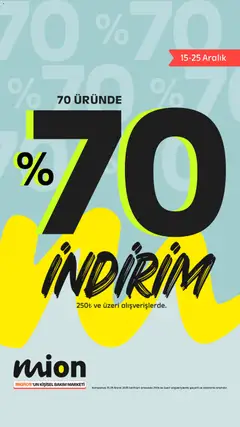 Kipa AVM Katalog 15.12.2025 - Broşürünün önizlemesi