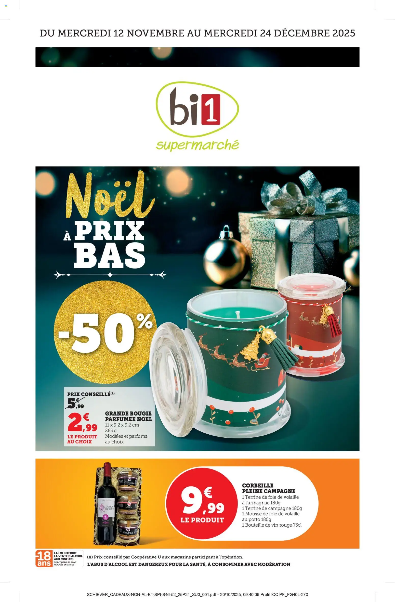 Prévisualisation de Catalogue du magasin bi1 formulaire valide 12/11/2025