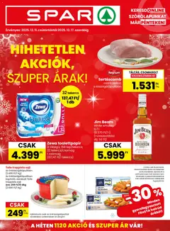 Spar - Akciós újság Spar megtekintése, amely érvényes 2025.12.11.-től