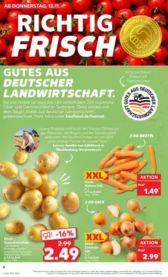 Vorschau von dem Prospekt des Geschäftes Kaufland, gültig ab dem 13.11.2025