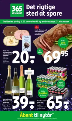 Eksempel på tilbudsavis Tilbudsavis fra butik Coop 365 gyldig fra 27/12/2025