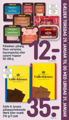 Eksempel på tilbudsavis Indstik fra butik Rema 1000 gyldig fra 29/01/2026