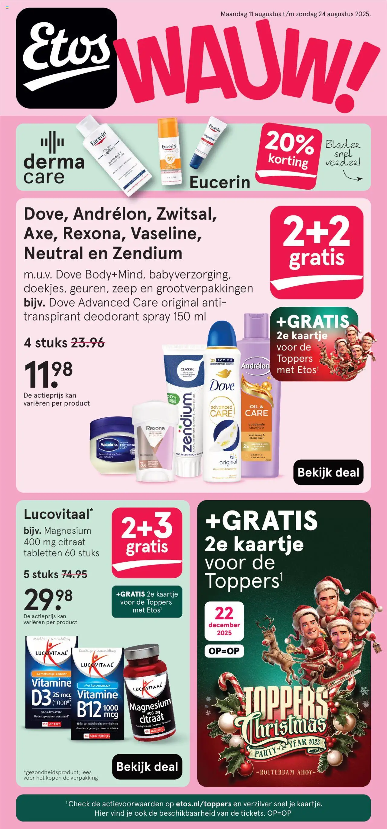Etos shop Folder geldig vanaf 11-08-2025 - Paginanummer 1