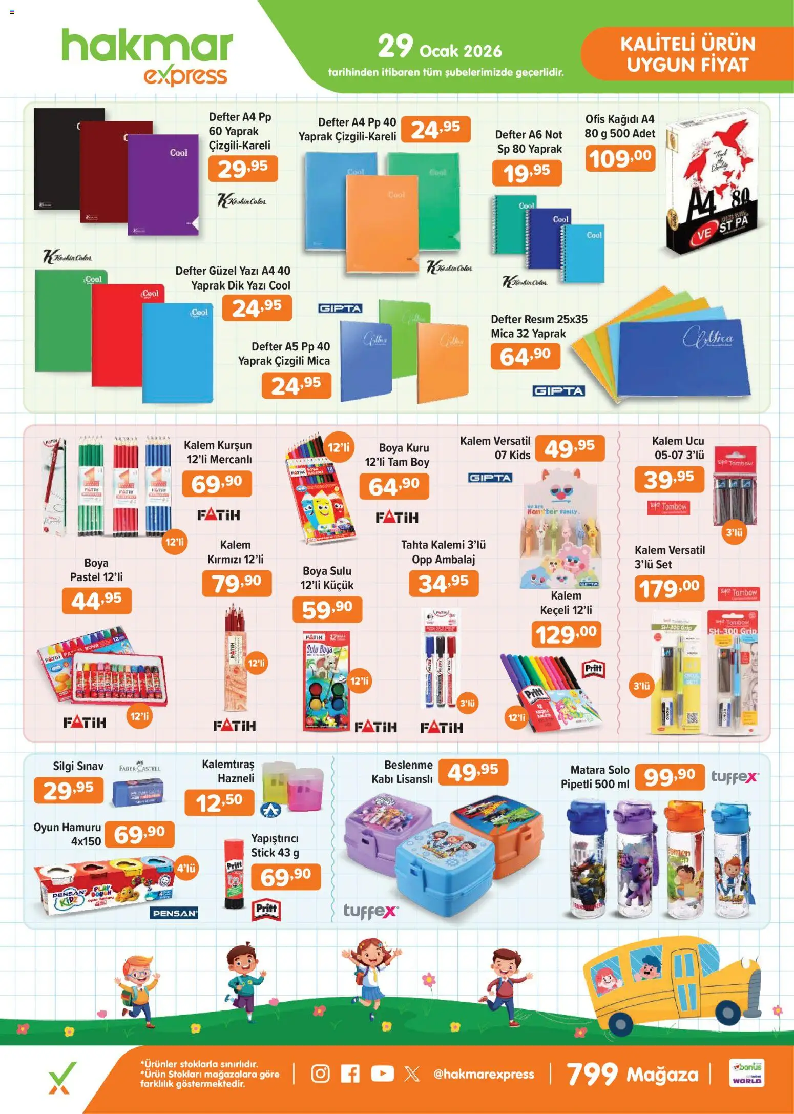 Hakmar Express Perşembe Aktüel Ürünler 29.01.2026 - Broşürünün önizlemesi
