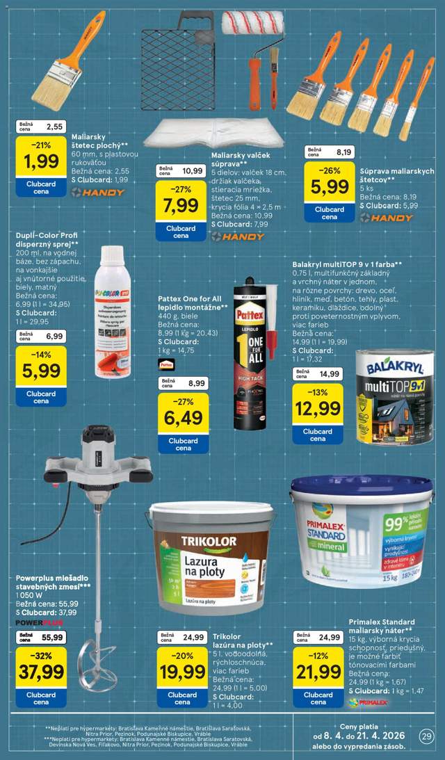 Nový Tesco leták od 08.04.