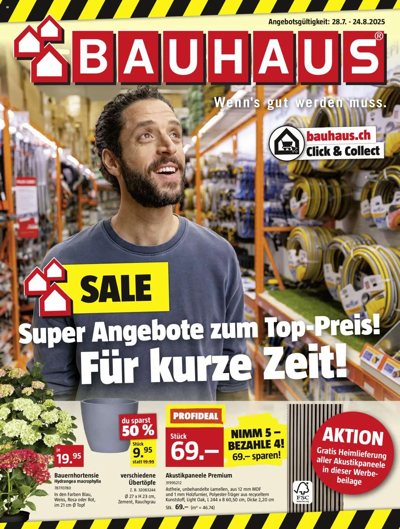 Bauhaus Aktionen ab 28.07.2025 - Seitennummer 1