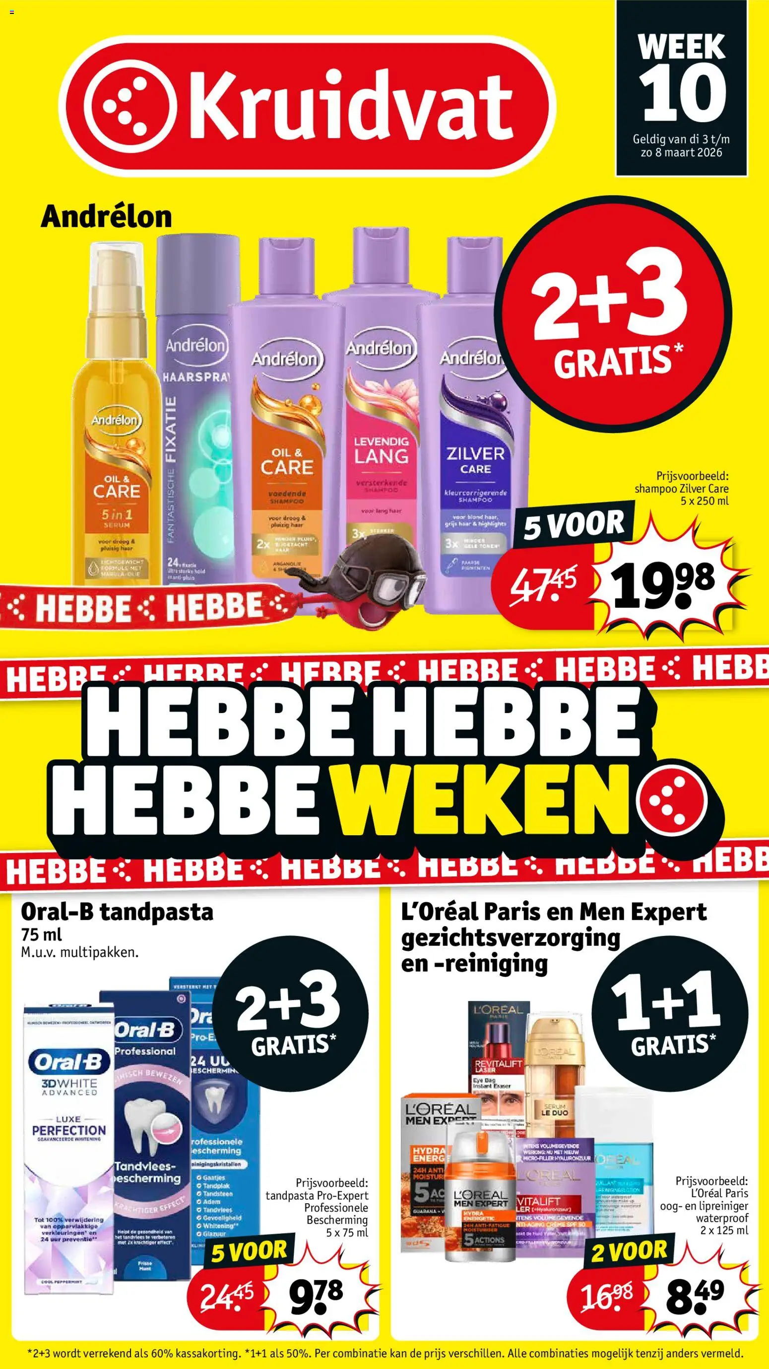 Voorbeeld van Kruidvat folder week 10 van winkel Kruidvat geldig vanaf 03-03-2026