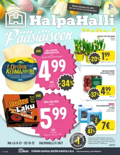 Kaupan Halpa Halli Halpa Halli tarjoukset esikatselu, voimassa 25/03/2026