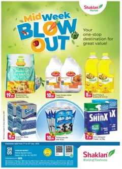 Preview of the catalogue Midweek Blow Out - Behind Abu Hail Centre of store Shaklan valid from 8 Jul, 2025