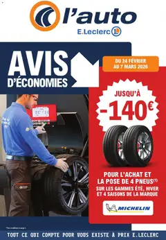 Prévisualisation de Catalogue du magasin l'auto E.Leclerc formulaire valide 24/02/2026