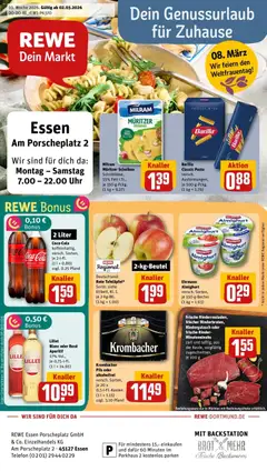 Vorschau von dem Prospekt des Geschäftes Rewe, gültig ab dem 02.03.2026