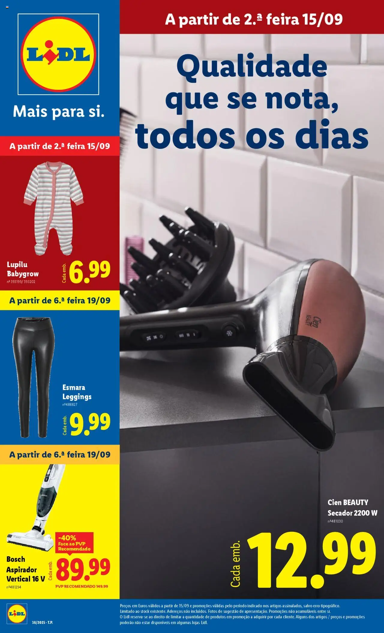 Lidl Folheto de 15/09/2025 - catálogo esta semana - página 1
