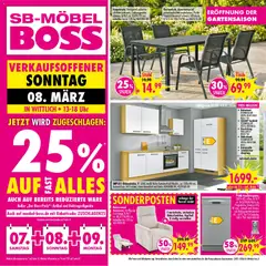 Vorschau von dem Prospekt des Geschäftes SB Möbel Boss, gültig ab dem 07.03.2026