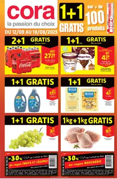 Prévisualisation de Folder de la semaine 33 du magasin Cora formulaire valide 12/08/2025