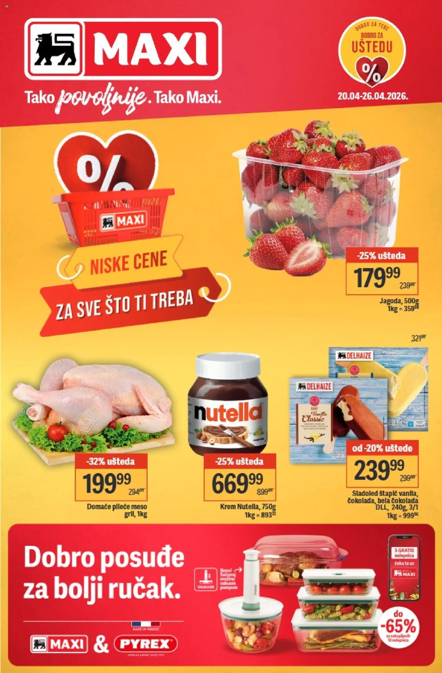 Pregled Maxi kataloga - važi od 20.04.2026