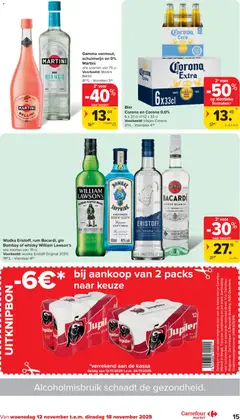 Voorbeeld van Folder week 46 van winkel Carrefour market geldig vanaf 12/11/2025 | Pagina: 15
