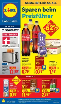 Vorschau von dem Prospekt des Geschäftes Lidl, gültig ab dem 30.03.2026
