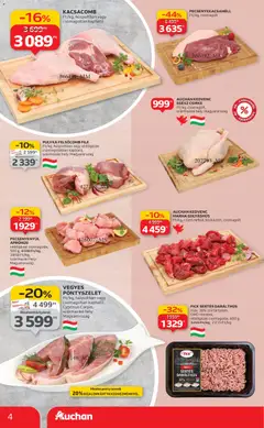 Auchan - Akciós újság Auchan megtekintése, amely érvényes 2025.10.30.-től | Oldal: 4