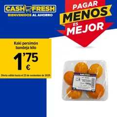 Vista previa del folleto de la tienda Cash Fresh válido desde el 18/11/2025 