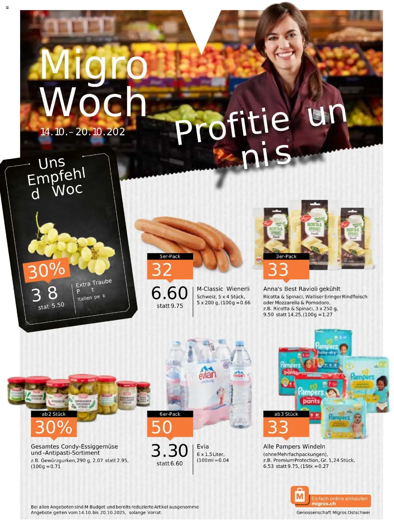 Migros Aktionen ab 14.10.2025 - Seitennummer 1