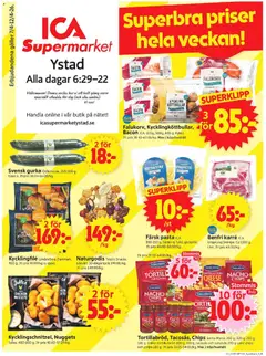 Förhandsgranska reklamblad Ystad från butik ICA Supermarket gäller från 06/04/2026