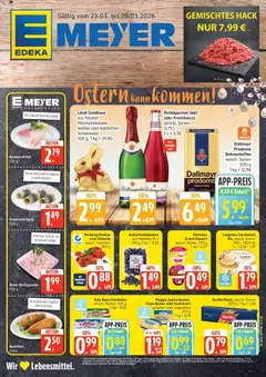 Vorschau von dem Prospekt des Geschäftes Edeka, gültig ab dem 23.03.2026